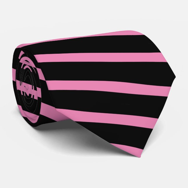 GRAVATA PRETO- TIPO DE PINCO —COR DE FUNDO ALTERÁVEL (Rolled)
