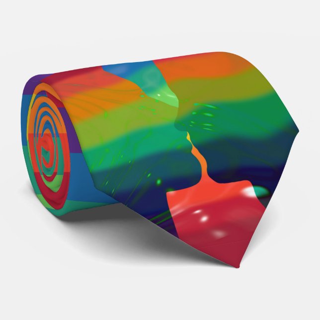 Gravata Pride Rainbow Flag (Rolled)