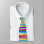 Gravata Primavera de Serape<br><div class="desc">Um colar de padrão de serpente vibrante nas cores do primavera.</div>