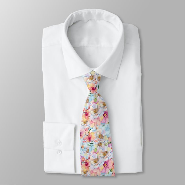 Gravata Primavera Necktie (Amarrado)