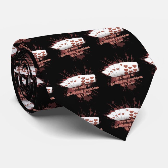 Gravata Problema de Jogo de Poker (Rolled)