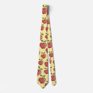 Gravata Professora Padrões de Árvore de Apple Pré-Escolar