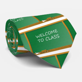 Gravata Professora Principal Bem-Vindo À Classe