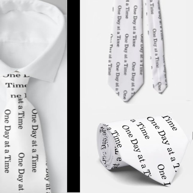 Gravata Programa de 12 etapas de um dia de cada vez (Criador carregado)