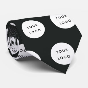 Gravata Promocional de Logotipo de Empresa Comerci