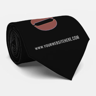 Gravata Promocional de logotipo personalizado para empresa