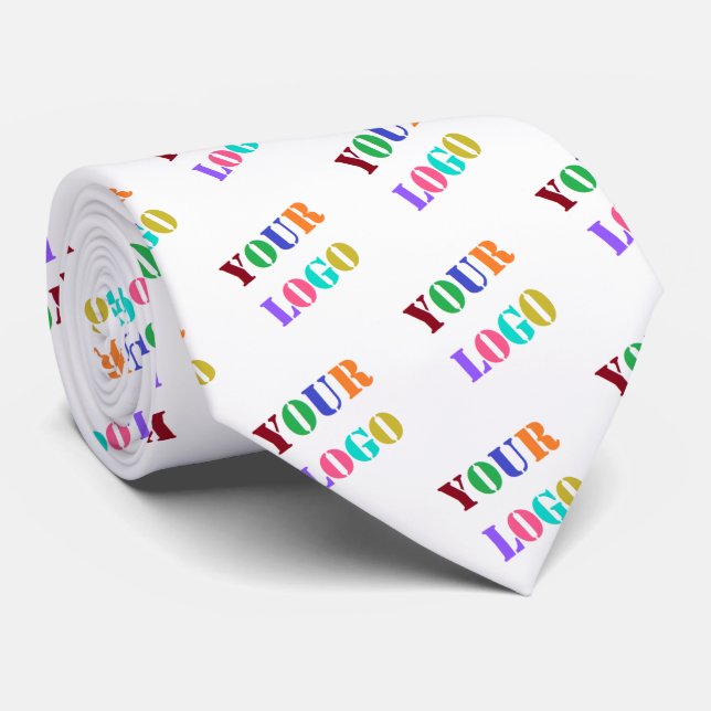 Gravata Promocional para empresas do colar de fotos com lo (Rolled)