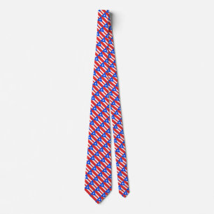 Gravata Puerto Rico Flag Necktie