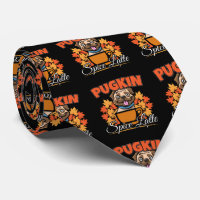 Pugkin Spice Latte - Canino Pumpkin Pun
