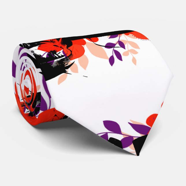 Gravata Punk Rocker Boots - estilo de rua (Rolled)