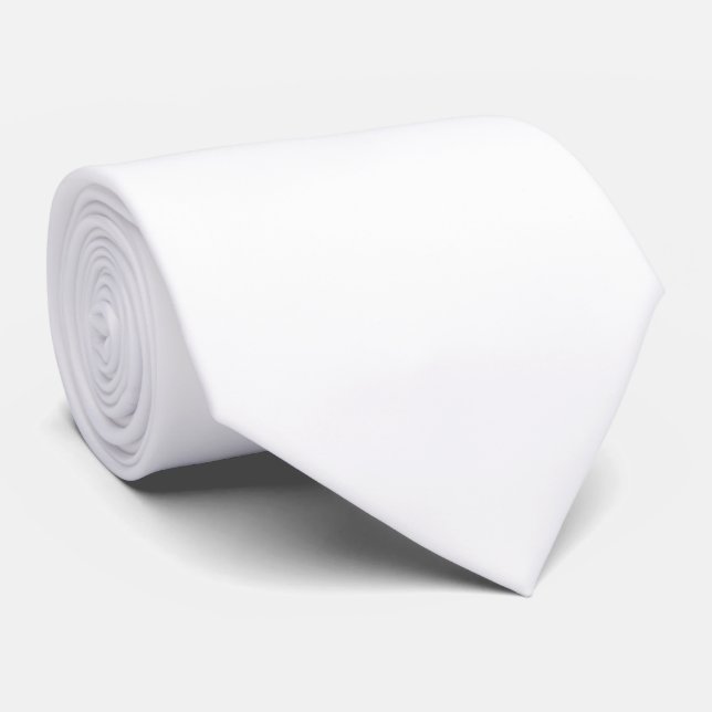 Gravata Pure White (Rolled)