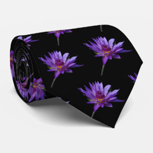 Gravata Purple Lotus Waterlily