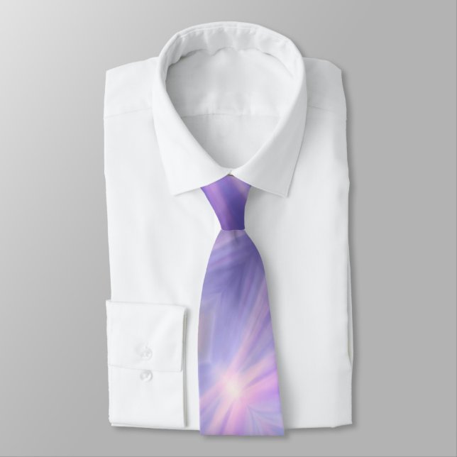 Gravata Purple Ocean Mermaid Neck Tie (Amarrado)