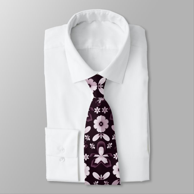 Gravata Purple orchid neck tie (Amarrado)