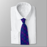 Gravata Púrpura Azul, Colmeia Moderna<br><div class="desc">Púrpura Azul, Coletor Moderno do Pescoço - Design por MIGNED</div>