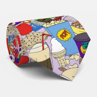 Gravata púrpura de tempo-pequeno