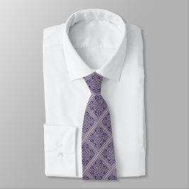 Gravata Púrpura Formal Coluna