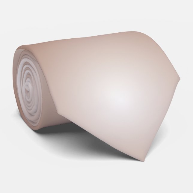 Gravata Quadrados Geométricos com Branco Gradiente Mocha M (Rolled)