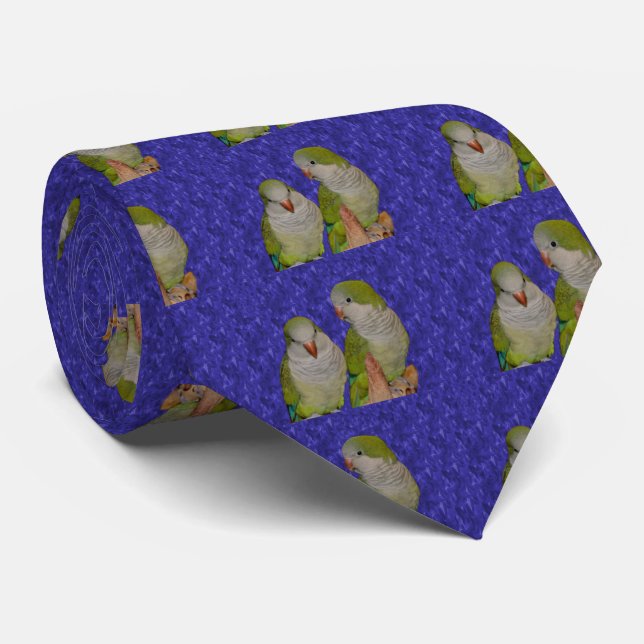 Gravata Quaker Parrot Pair Animal (Rolled)