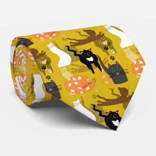 Gravata Que gatos tão diferentes.