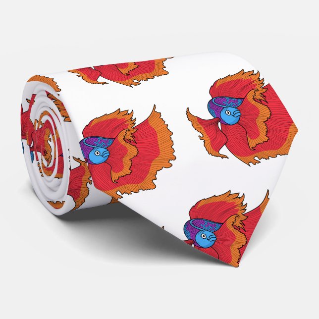 Gravata Queijo de caça aos peixes (Rolled)