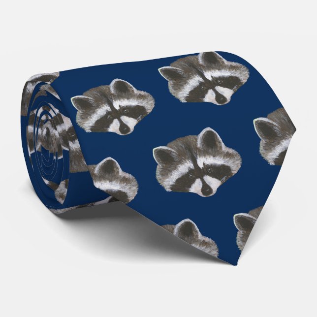 Gravata Raccoon (Rolled)