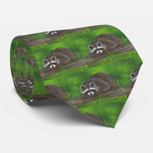 Gravata Raccoon Neck Tie