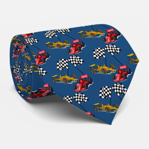 Gravata Race Car Racing Tie