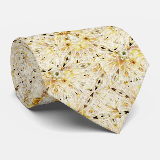 Gravata Radiância Dourada (Rolled)