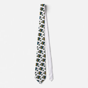 Gravata Rainbow Black Turtle Tie
