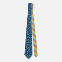 Rainbow Candy Canes Dark Blue Natal