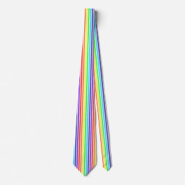 Gravata Rainbow Pinstripe Tie