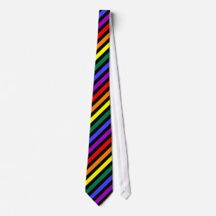 Gravata Rainbow Stripes Tie