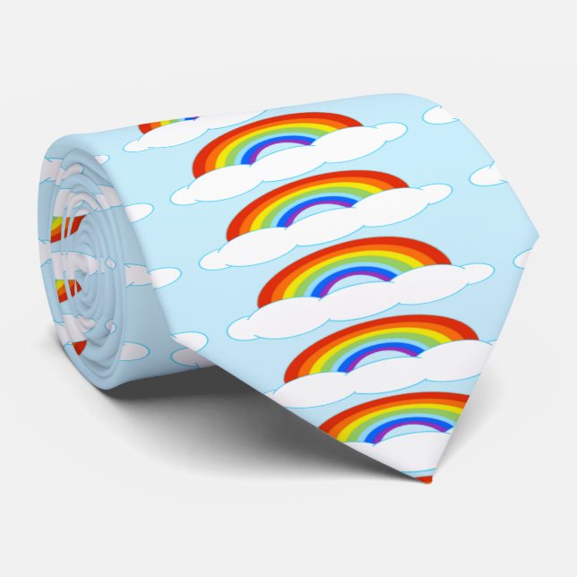 Gravata Rainbow Tie (Rolled)