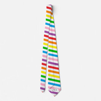 Gravata Rainbow Tie with Secret Message