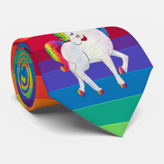 Gravata Rainbow Unicorn Unicorns Neckties Neck Tie