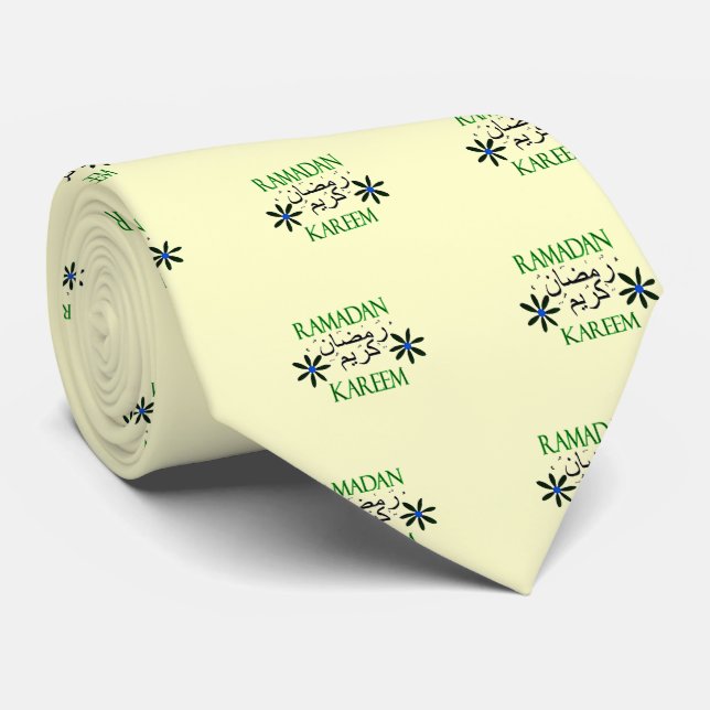 Gravata Ramadã Kareem Islâmico (Rolled)