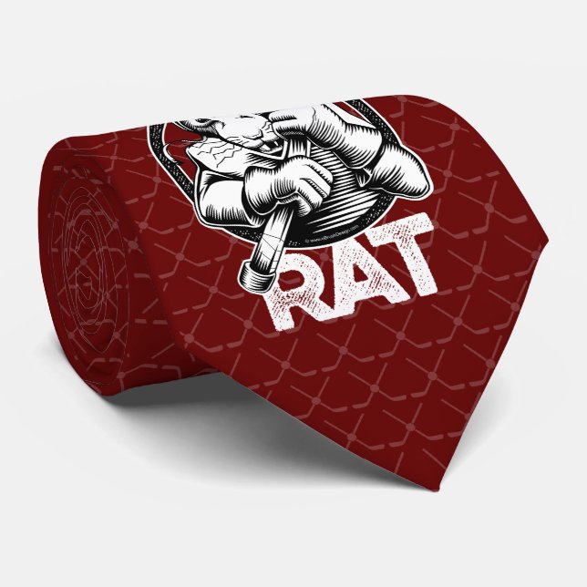 Gravata Rato Rink de Hockey (Rolled)