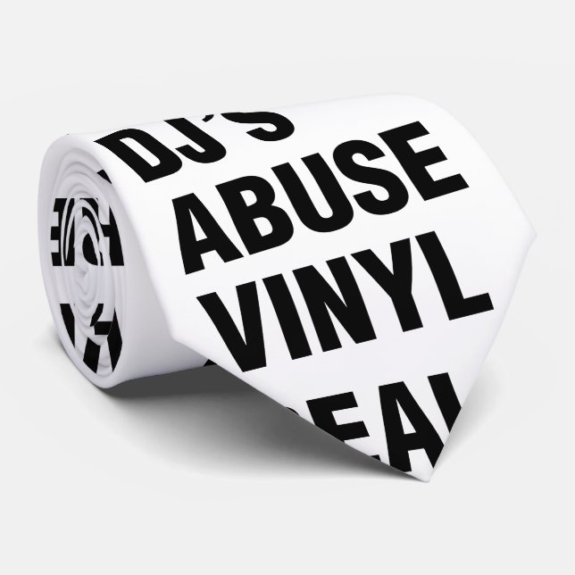 Gravata REAL DJ's ABUSE VINYL (Rolled)