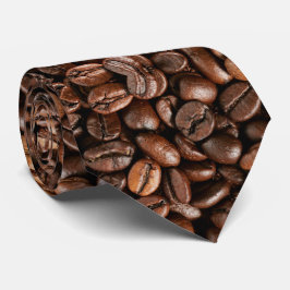 Gravata Realistic Roasted Coffee Pattern