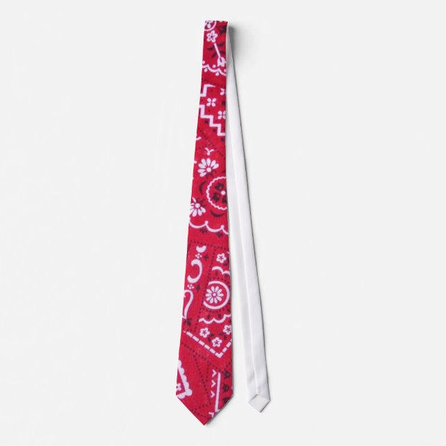Gravata Red_Bandana_tie (Frente)
