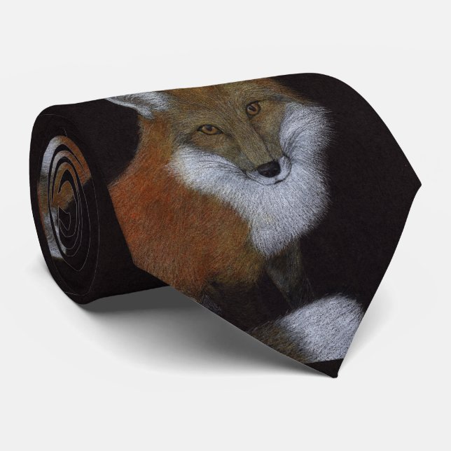 Gravata Red Fox (Rolled)