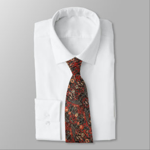 Gravata Red Peacock Paisley France