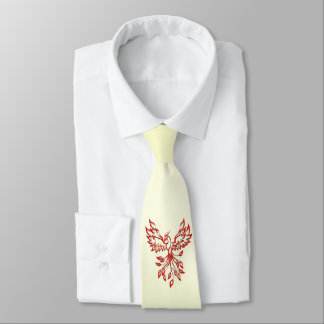 Gravata Red Phoenix Rises