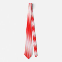 Red Pinstripe Tie