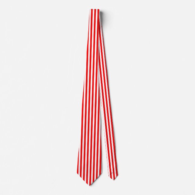 Gravata Red Pinstripe Tie (Frente)