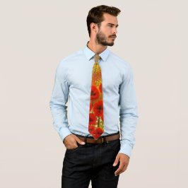 Gravata Red Poppy Tie