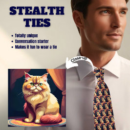 Gravata Regalia Persa Stealth