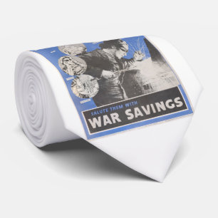 Gravata  Reimpressão do poster de guerra britânico.