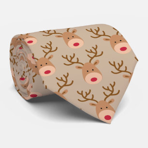 Gravata Reindeer Christmas Tie